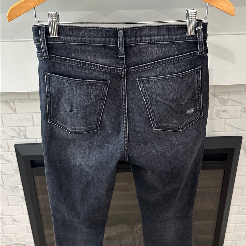 Hudson Barbara super skinny Jeans black Charcoal Denim - Picture 4 of 6